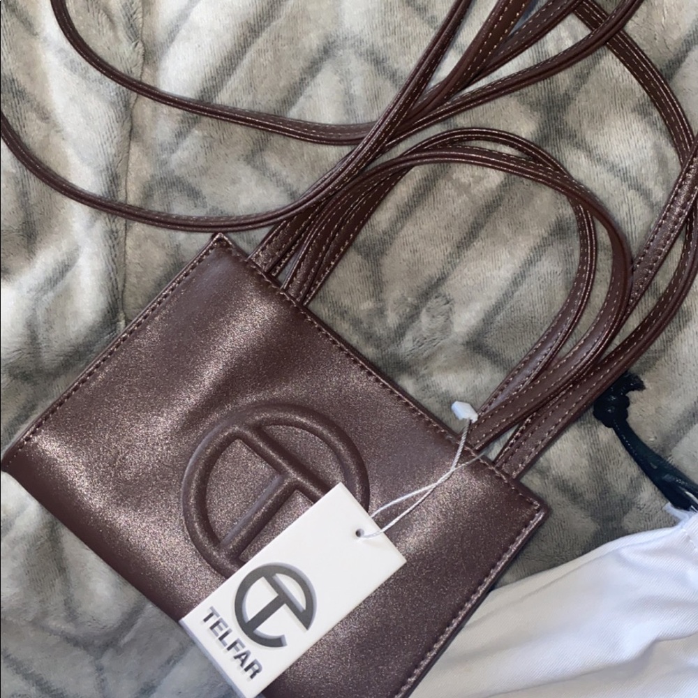 Chocolate brown Small Telfar